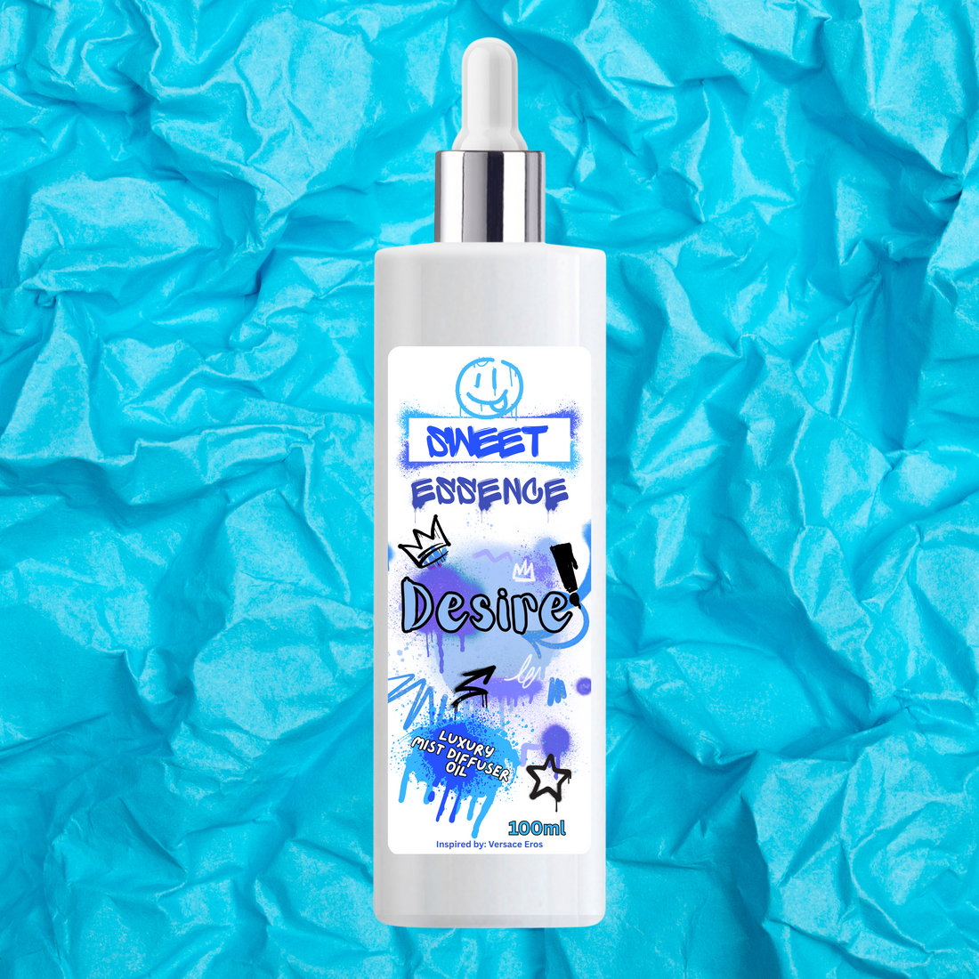 Desire Luxury Mist Diffuser Oil - For Electric Diffusers - Inspired by: Versace Eros