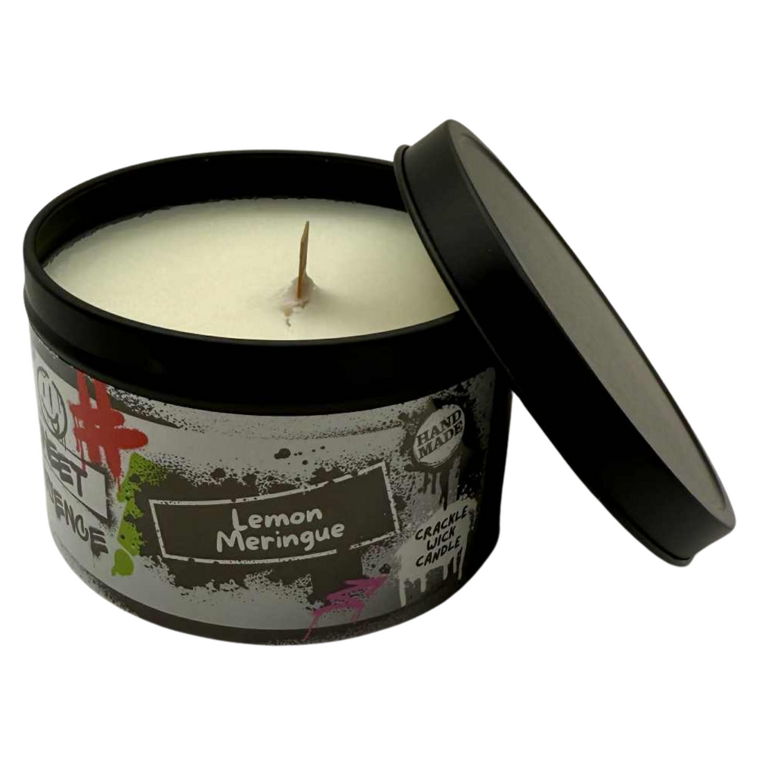 Lemon Meringue Crackle Wick Candle
